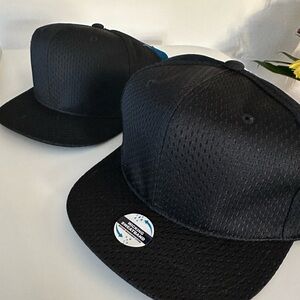 Black Snapback Hat profit proflex set of 2 x/xl